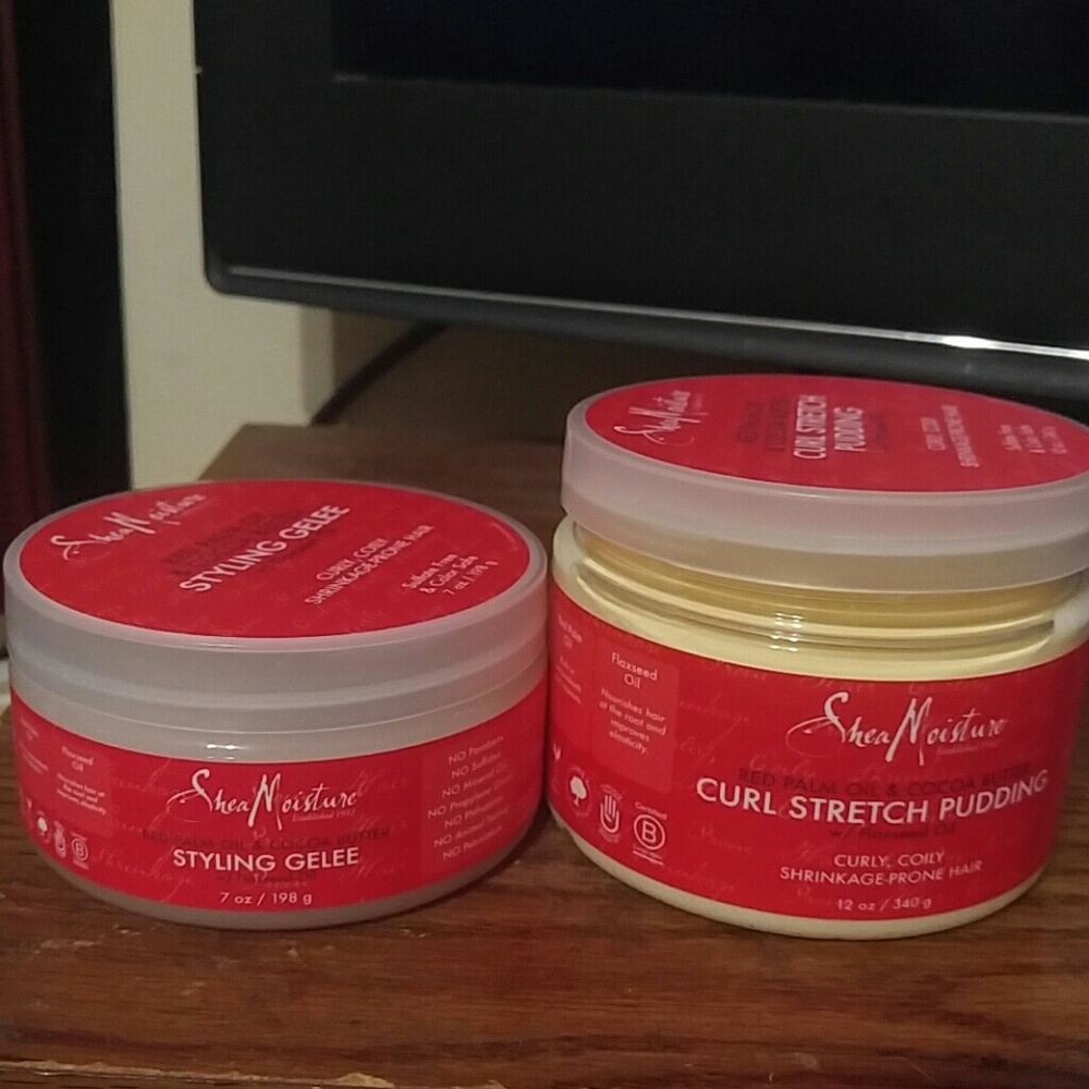 Shea moisture Red palm and cocoa butter line